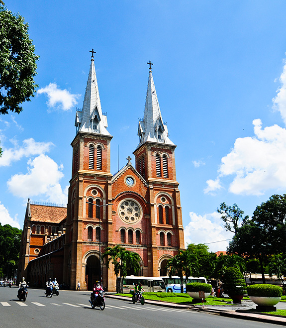 saigon notre dame basilica ho chi minh city vietnam