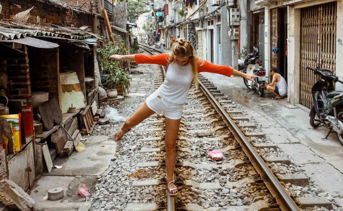 Hanoi's Train track is one of the best hidden gems in Hanoi
