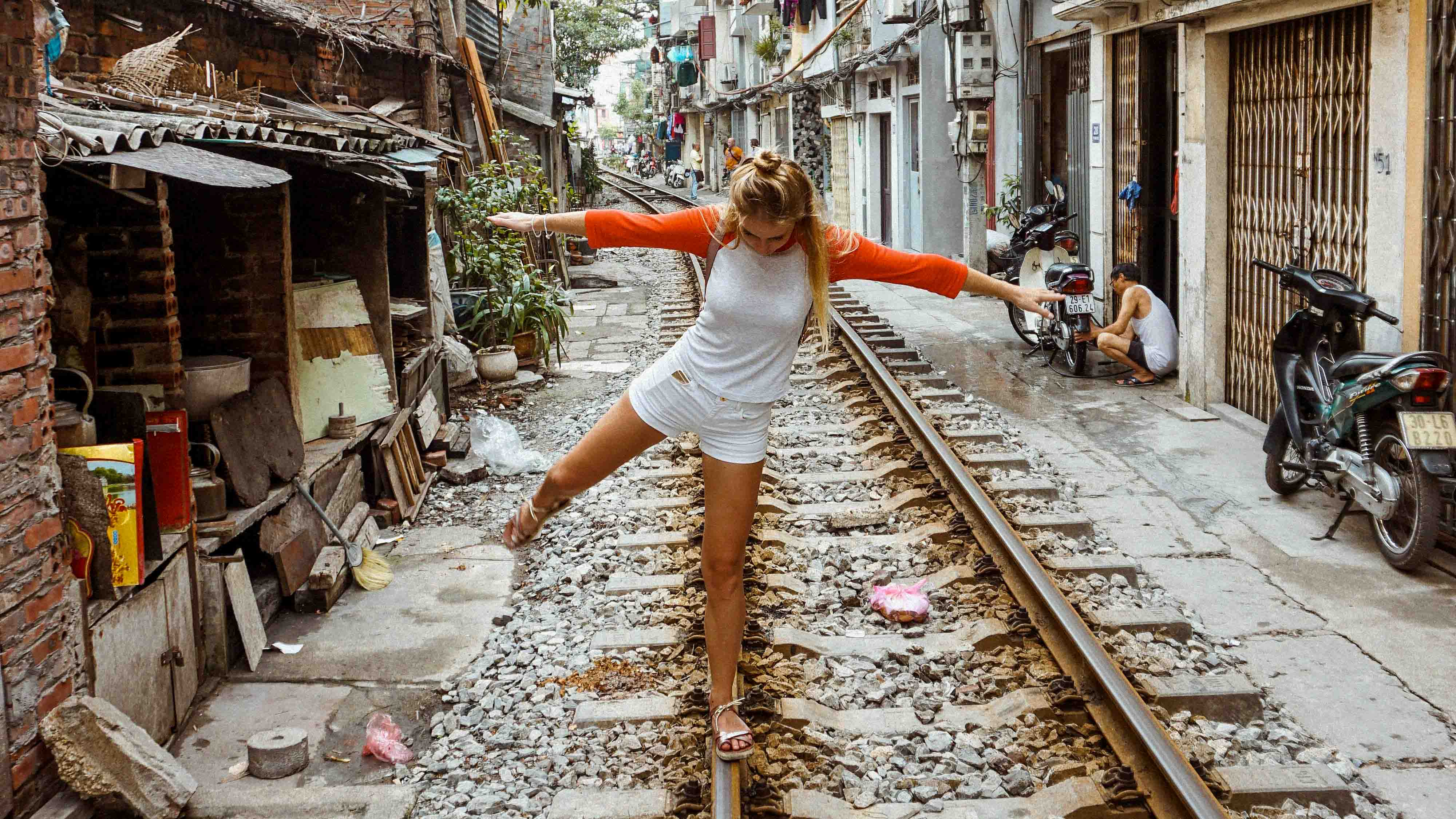 Hanoi's Train track is one of the best hidden gems in Hanoi