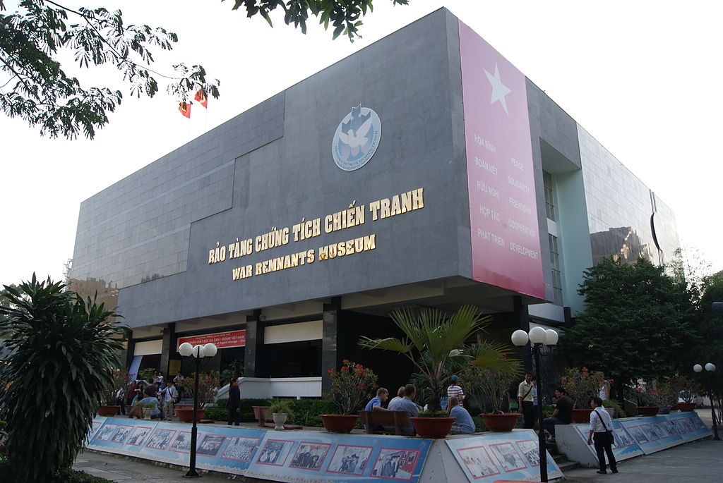 War remnants museum in Ho Chi Minh city