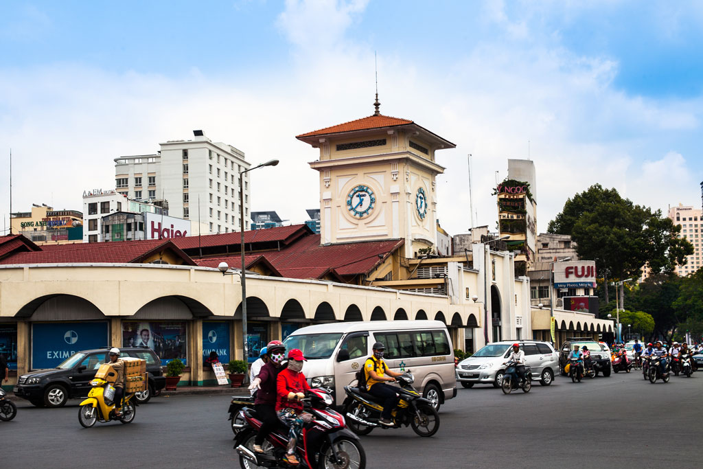 Ben Thanh market is one of the things to do in ho chi minh