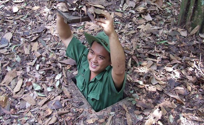 Cu Chi tunnels saigon