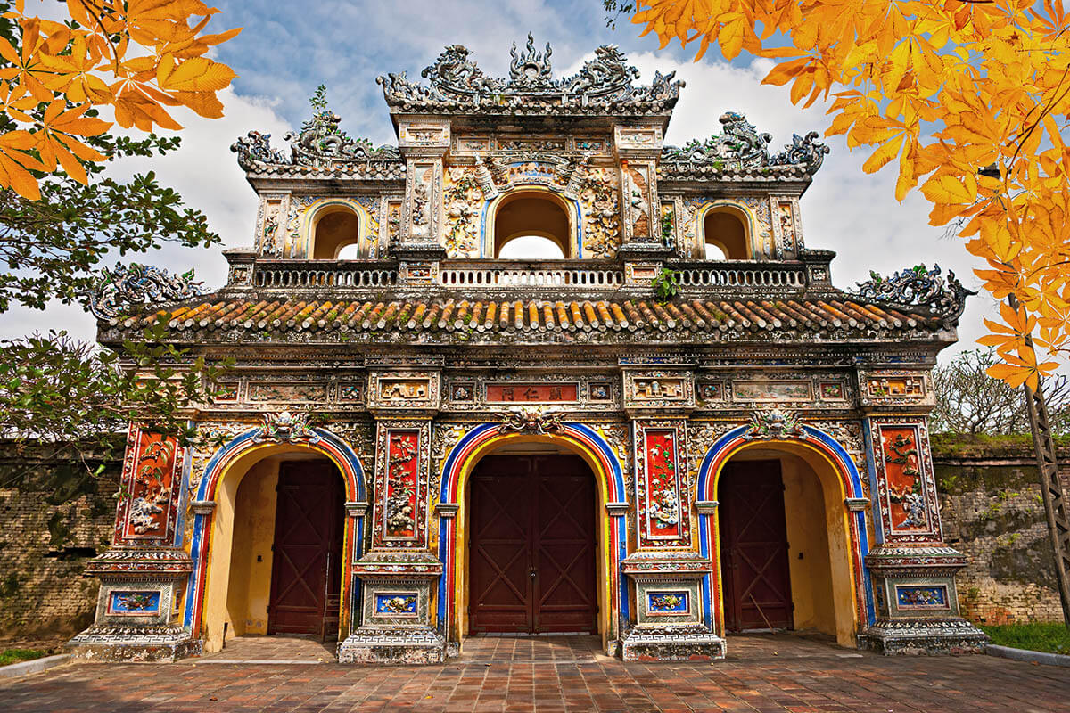 Entrance to Imperial City Hue