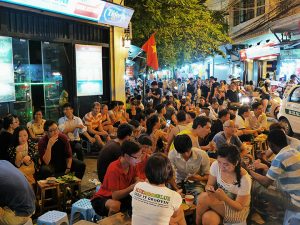 Visiting Ta Hien Beer street is one of the top things to do in Hanoi