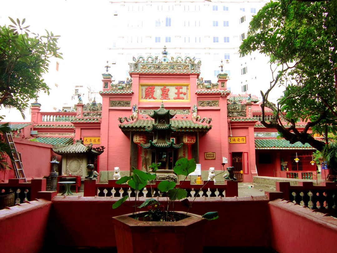 Jade emperor pagoda in Ho Chi Minh City