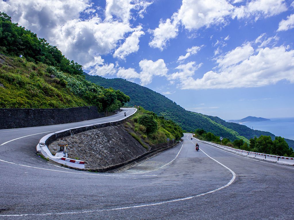 Ride on the hai van pass, one of the best things to do in danang