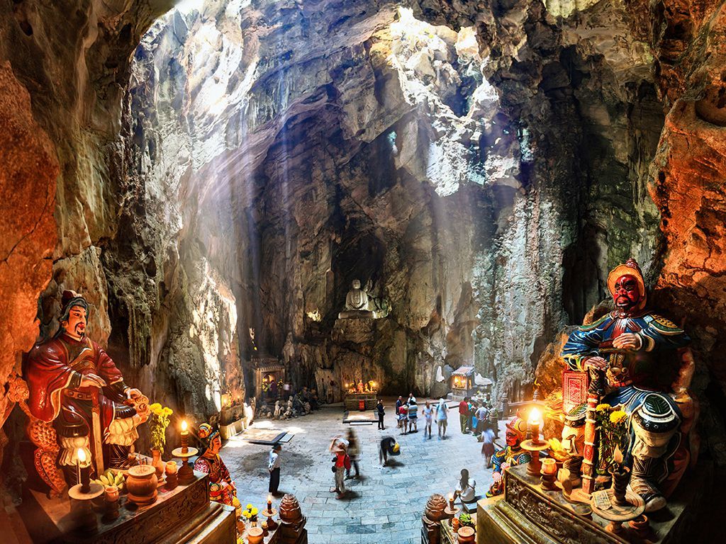 Visiting the Marble Mountains is one of the best things to do in danang