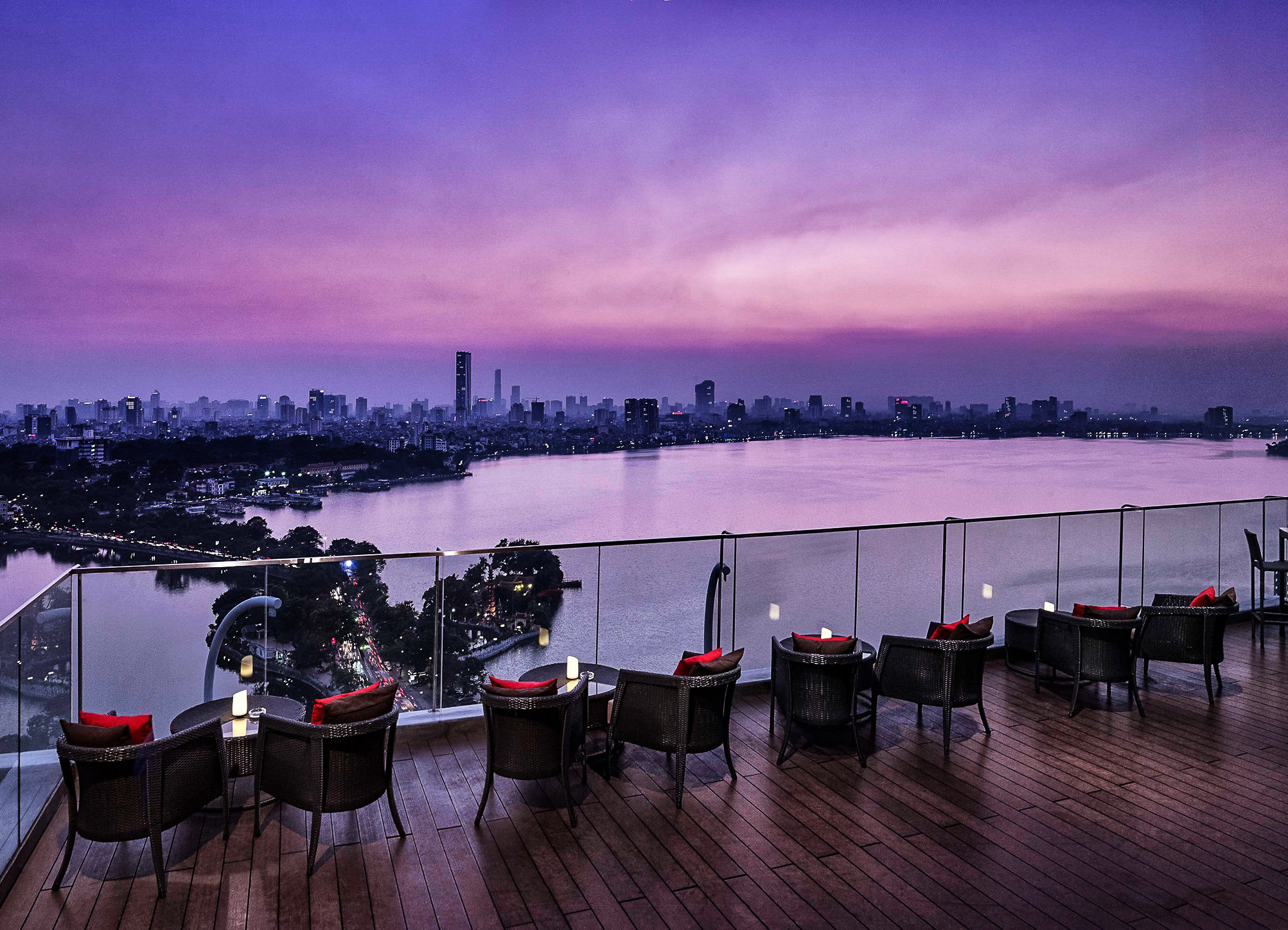 hanoi rooftop summit bar