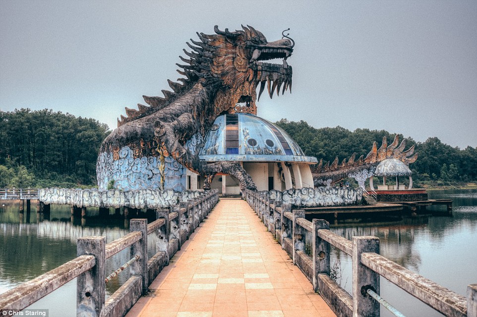 Abandoned amusement park in Hue