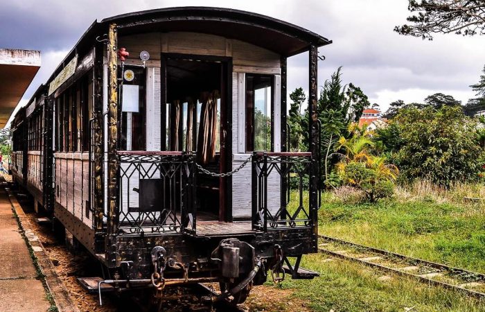 The Old Train of Dalat