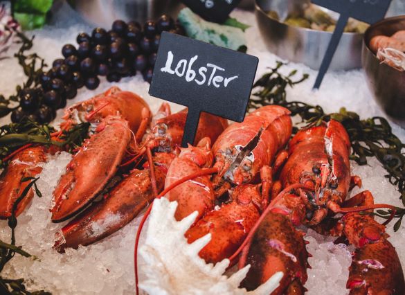 Seafood in Halong Bay