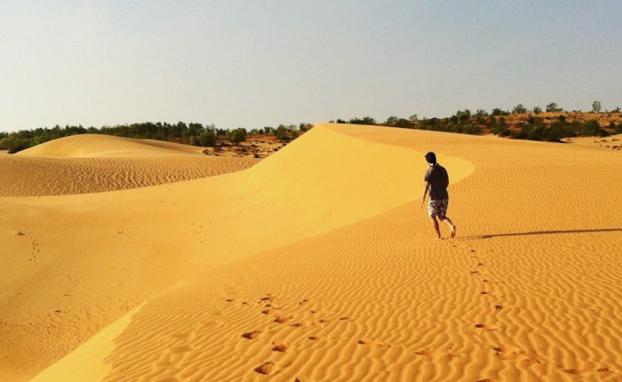 Red sane dunes in Mui Ne - Best places to visit in Vietnam in August