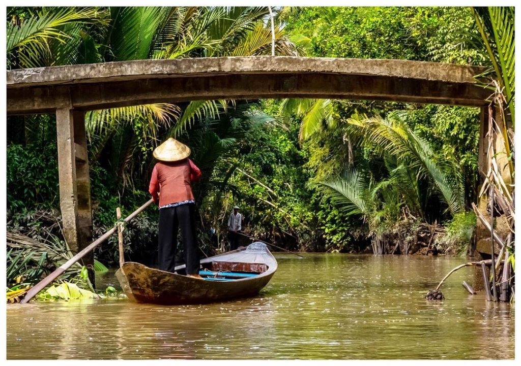 Mekong Delta Boat - Vietnam Jourey