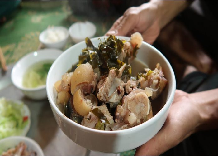 Buffalo dish in Mai Chau