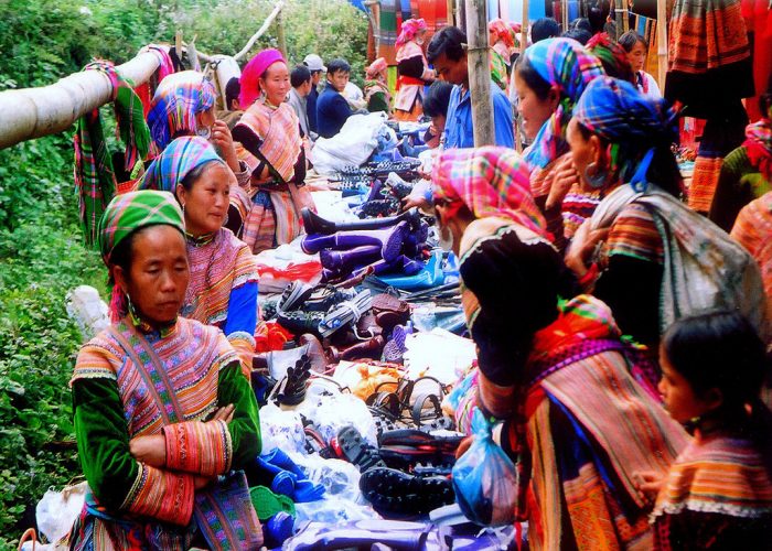 Mai Chau Women on a local market