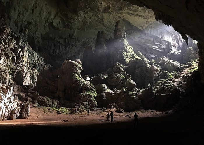 Mai Chau area's largest cave, in Pu Luong