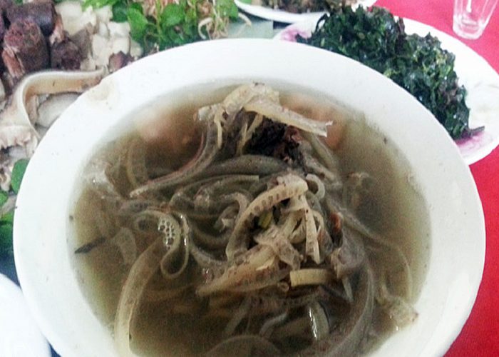 Loong soup from Mai Chau area