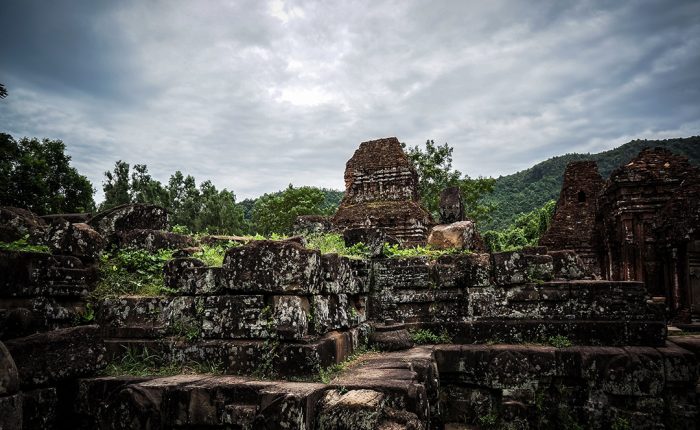 Visit Cham ruins in March in Vietnam